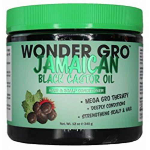 Wonder Gro Jamaican Black Castor Oil Hair & Scalp Conditioner 12oz